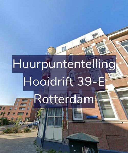 Foto gevel Huurpuntentelling voor Hooidrift 39-E, Rotterdam