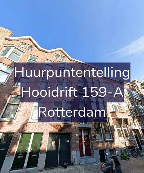 Foto gevel Huurpuntentelling voor Hooidrift 159-A, Rotterdam