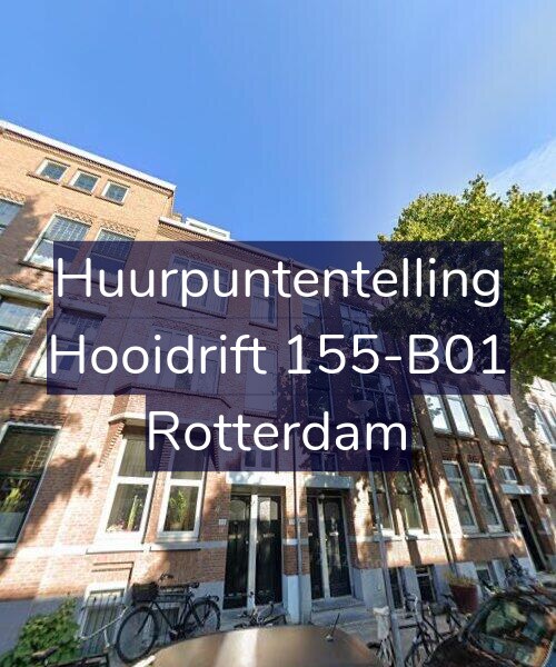 Foto gevel Huurpuntentelling voor Hooidrift 155-B01, Rotterdam