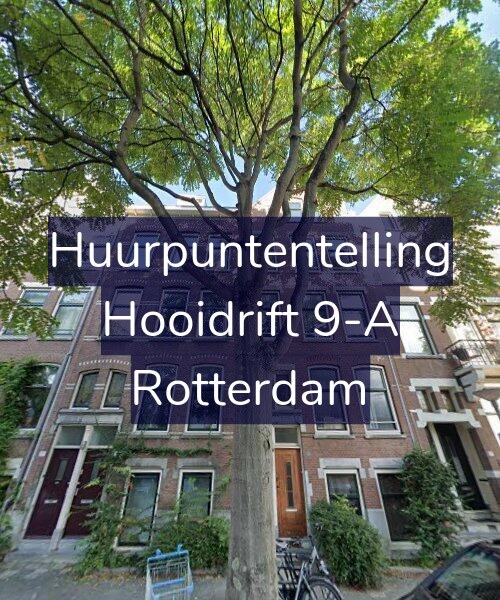 Foto gevel Huurpuntentelling voor Hooidrift 9-A, Rotterdam