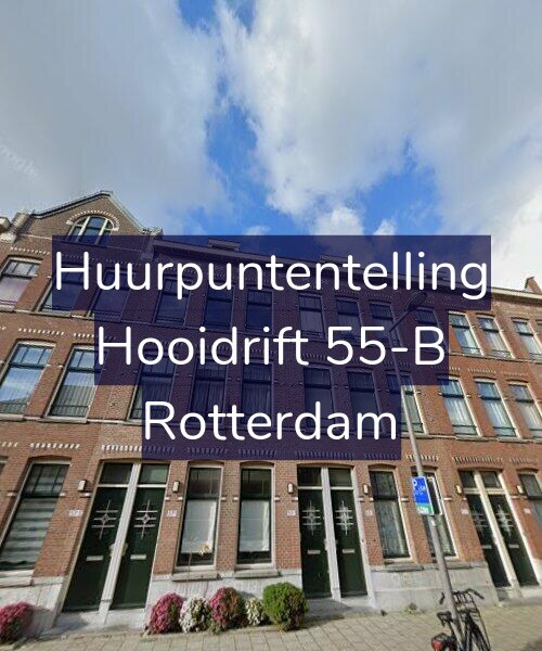 Foto gevel Huurpuntentelling voor Hooidrift 55-B, Rotterdam