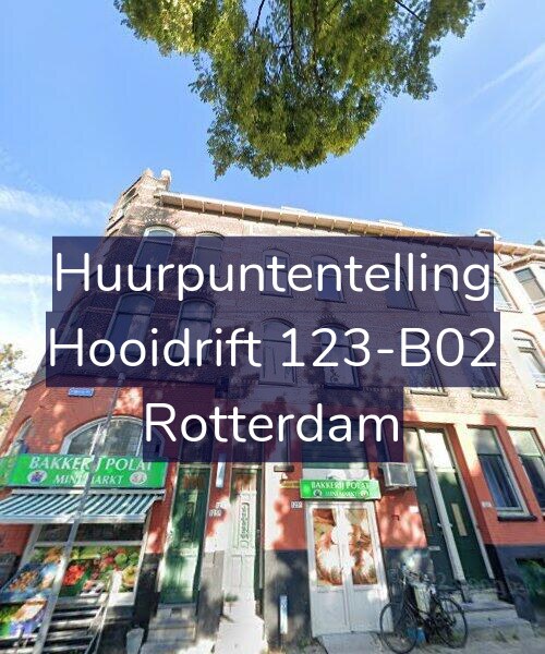 Foto gevel Huurpuntentelling voor Hooidrift 123-B02, Rotterdam