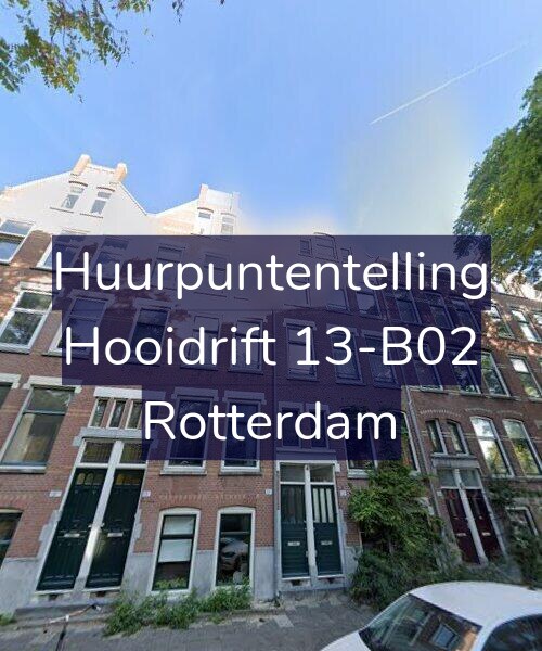 Foto gevel Huurpuntentelling voor Hooidrift 13-B02, Rotterdam