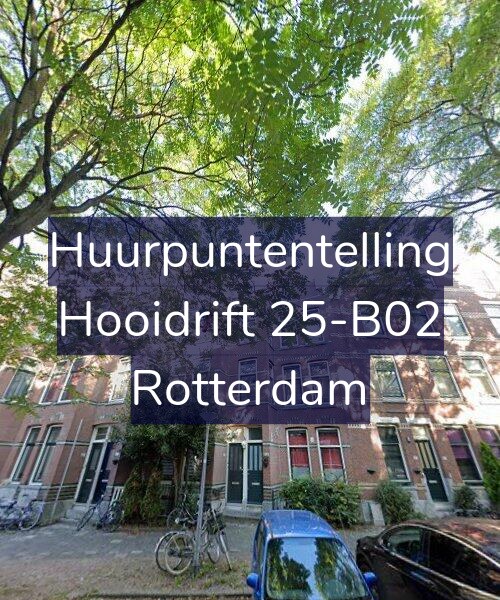 Foto gevel Huurpuntentelling voor Hooidrift 25-B02, Rotterdam