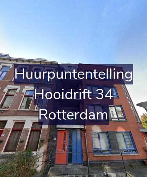 Foto gevel Huurpuntentelling voor Hooidrift 34, Rotterdam