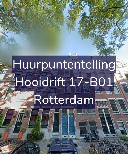 Foto gevel Huurpuntentelling voor Hooidrift 17-B01, Rotterdam