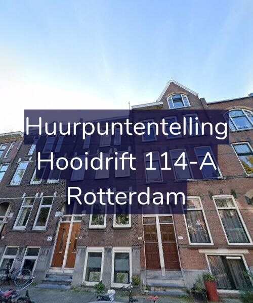 Foto gevel Huurpuntentelling voor Hooidrift 114-A, Rotterdam