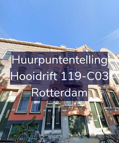 Foto gevel Huurpuntentelling voor Hooidrift 119-C03, Rotterdam