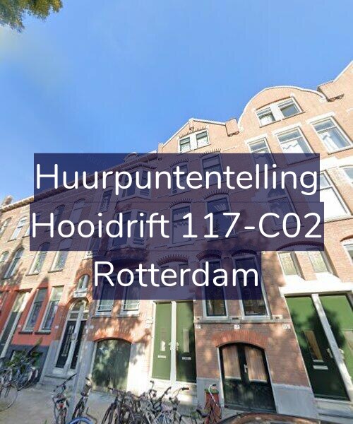 Foto gevel Huurpuntentelling voor Hooidrift 117-C02, Rotterdam