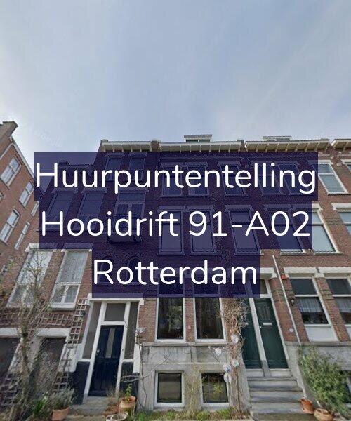Foto gevel Huurpuntentelling voor Hooidrift 91-A02, Rotterdam