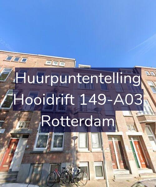 Foto gevel Huurpuntentelling voor Hooidrift 149-A03, Rotterdam
