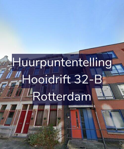 Foto gevel Huurpuntentelling voor Hooidrift 32-B, Rotterdam