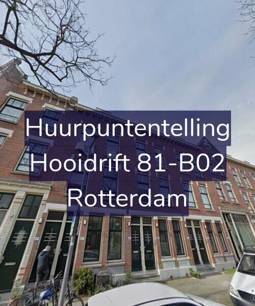 Foto gevel Huurpuntentelling voor Hooidrift 81-B02, Rotterdam