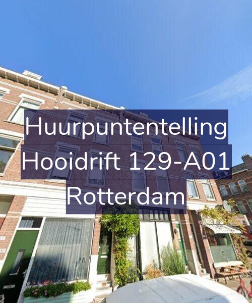 Foto gevel Huurpuntentelling voor Hooidrift 129-A01, Rotterdam