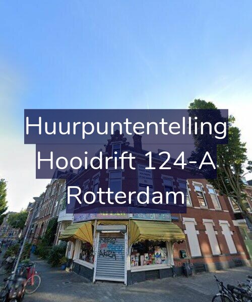 Foto gevel Huurpuntentelling voor Hooidrift 124-A, Rotterdam