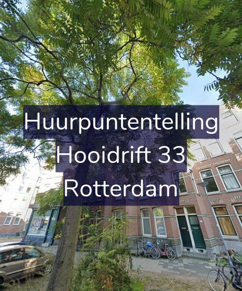 Foto gevel Huurpuntentelling voor Hooidrift 33, Rotterdam