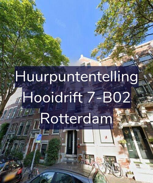 Foto gevel Huurpuntentelling voor Hooidrift 7-B02, Rotterdam