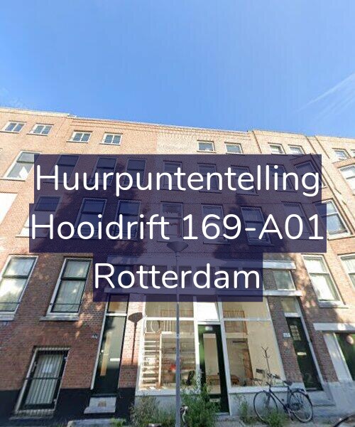 Foto gevel Huurpuntentelling voor Hooidrift 169-A01, Rotterdam