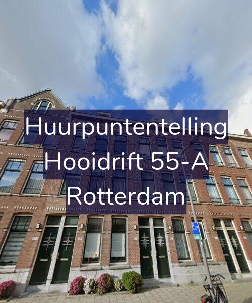 Foto gevel Huurpuntentelling voor Hooidrift 55-A, Rotterdam