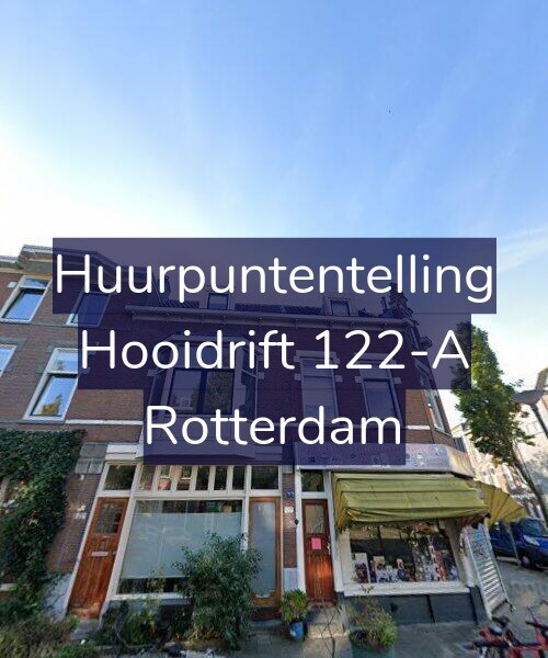 Foto gevel Huurpuntentelling voor Hooidrift 122-A, Rotterdam