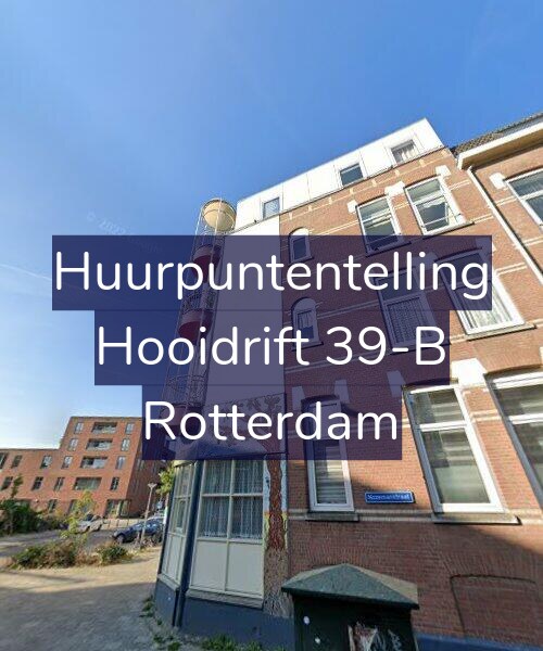Foto gevel Huurpuntentelling voor Hooidrift 39-B, Rotterdam