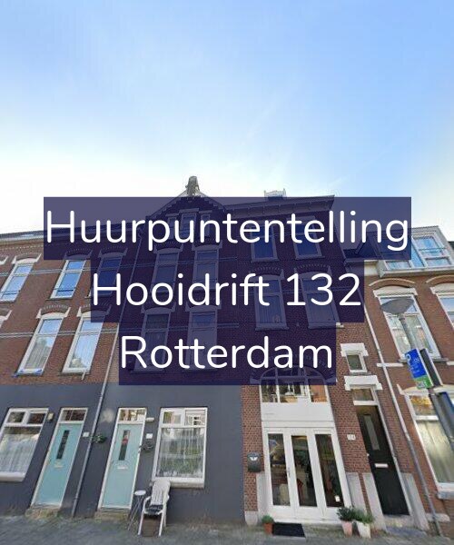 Foto gevel Huurpuntentelling voor Hooidrift 132, Rotterdam