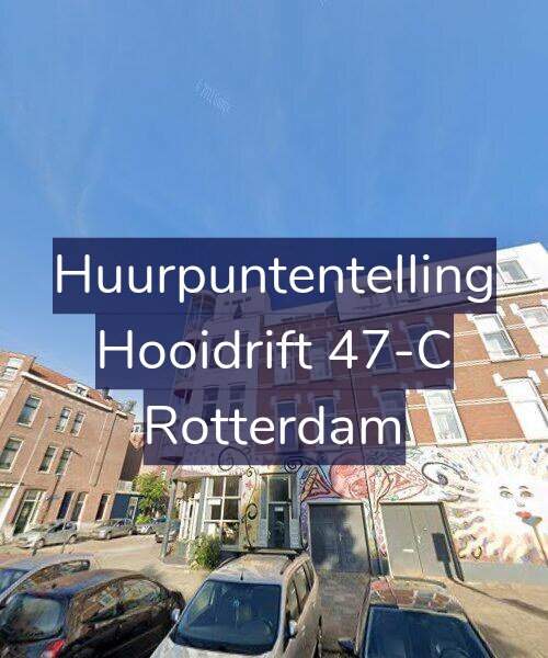 Foto gevel Huurpuntentelling voor Hooidrift 47-C, Rotterdam