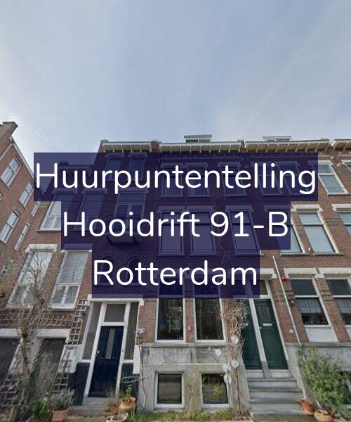 Foto gevel Huurpuntentelling voor Hooidrift 91-B, Rotterdam
