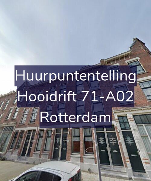 Foto gevel Huurpuntentelling voor Hooidrift 71-A02, Rotterdam