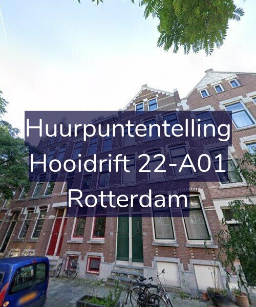 Foto gevel Huurpuntentelling voor Hooidrift 22-A01, Rotterdam