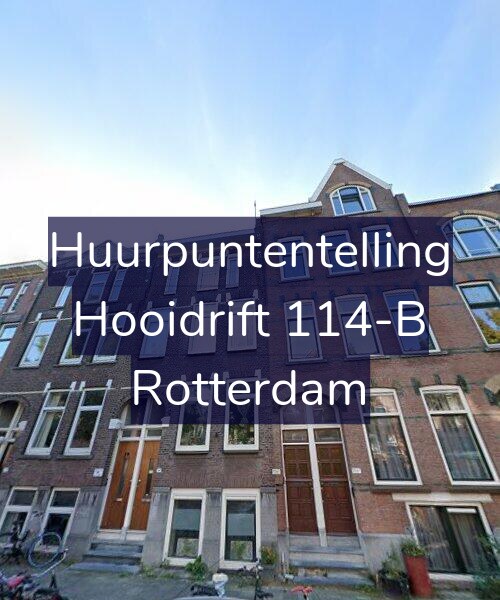 Foto gevel Huurpuntentelling voor Hooidrift 114-B, Rotterdam