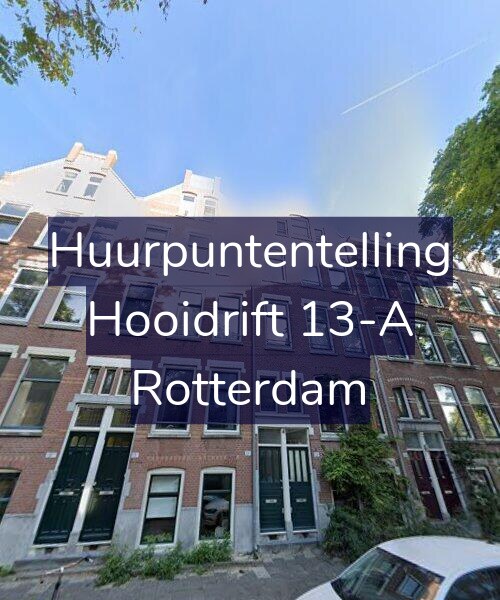 Foto gevel Huurpuntentelling voor Hooidrift 13-A, Rotterdam