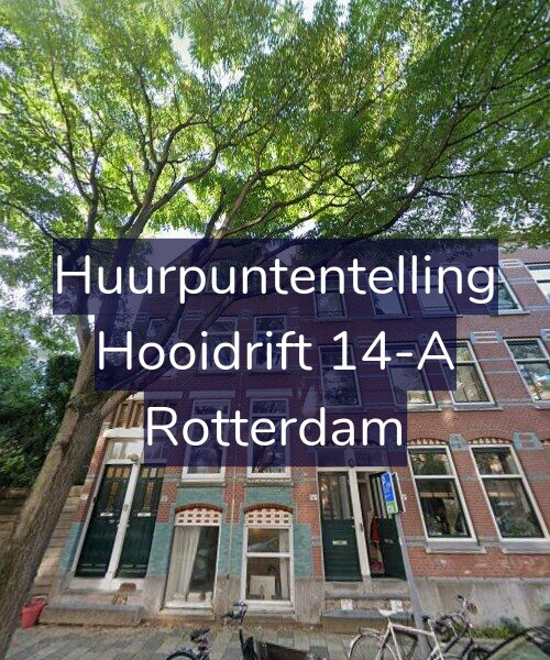 Foto gevel Huurpuntentelling voor Hooidrift 14-A, Rotterdam