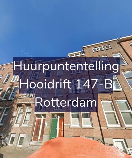 Foto gevel Huurpuntentelling voor Hooidrift 147-B, Rotterdam