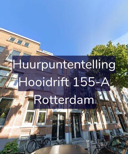 Foto gevel Huurpuntentelling voor Hooidrift 155-A, Rotterdam