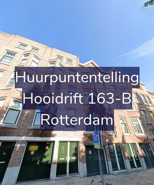 Foto gevel Huurpuntentelling voor Hooidrift 163-B, Rotterdam