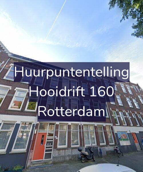 Foto gevel Huurpuntentelling voor Hooidrift 160, Rotterdam