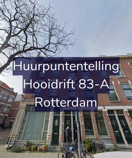 Foto gevel Huurpuntentelling voor Hooidrift 83-A, Rotterdam