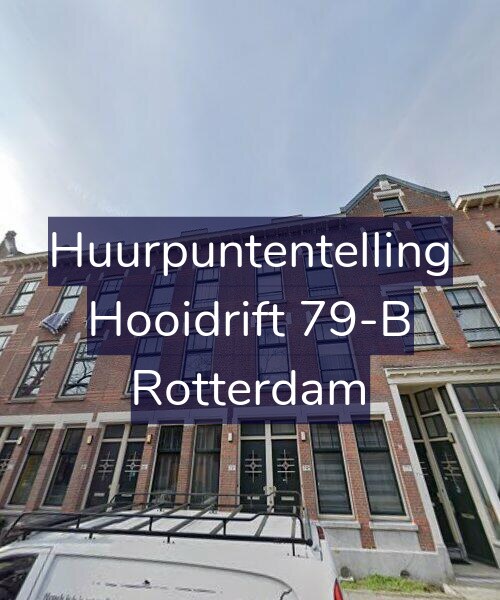 Foto gevel Huurpuntentelling voor Hooidrift 79-B, Rotterdam