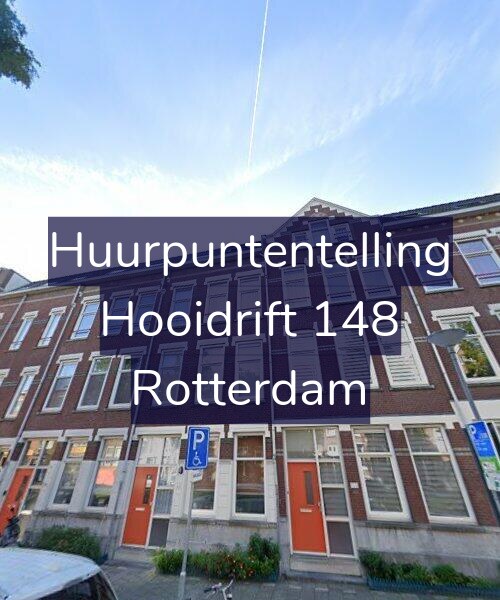 Foto gevel Huurpuntentelling voor Hooidrift 148, Rotterdam