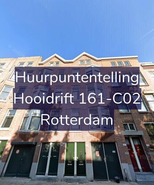 Foto gevel Huurpuntentelling voor Hooidrift 161-C02, Rotterdam