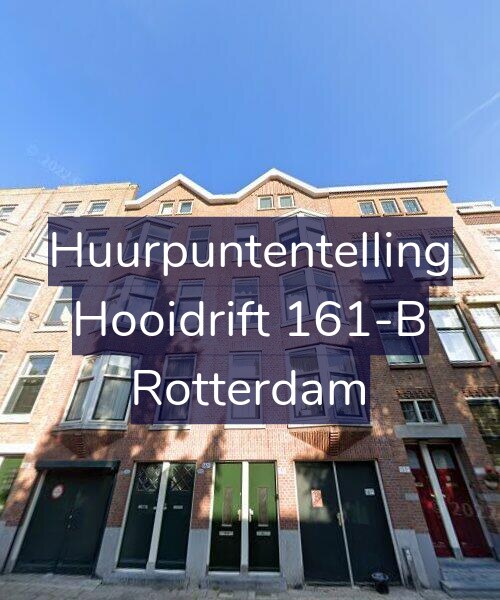 Foto gevel Huurpuntentelling voor Hooidrift 161-B, Rotterdam