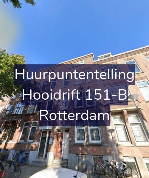 Foto gevel Huurpuntentelling voor Hooidrift 151-B, Rotterdam