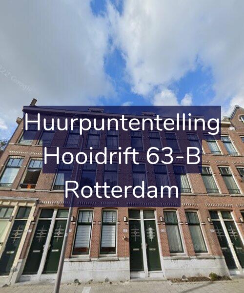 Foto gevel Huurpuntentelling voor Hooidrift 63-B, Rotterdam