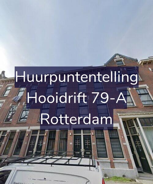 Foto gevel Huurpuntentelling voor Hooidrift 79-A, Rotterdam