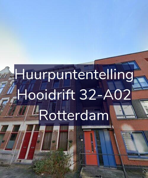 Foto gevel Huurpuntentelling voor Hooidrift 32-A02, Rotterdam