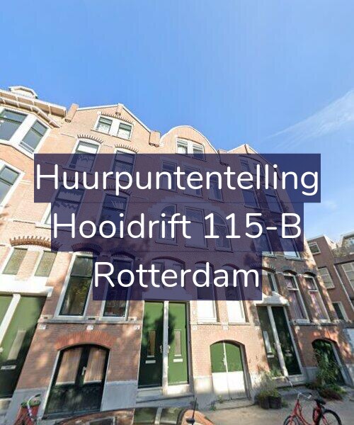 Foto gevel Huurpuntentelling voor Hooidrift 115-B, Rotterdam