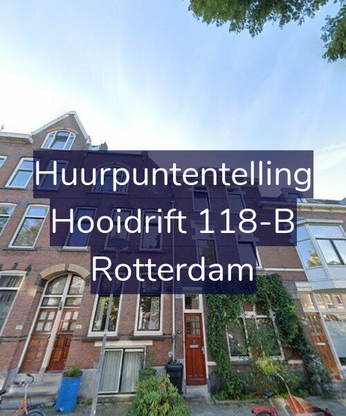 Foto gevel Huurpuntentelling voor Hooidrift 118-B, Rotterdam