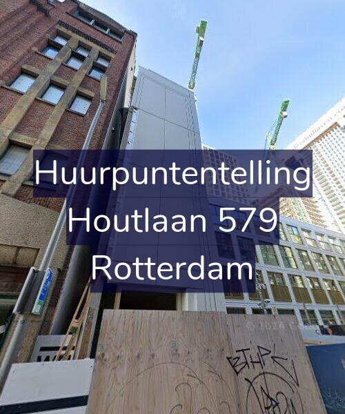 Foto gevel Huurpuntentelling voor Houtlaan 579, Rotterdam