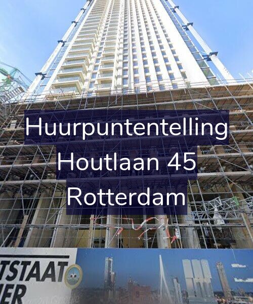Foto gevel Huurpuntentelling voor Houtlaan 45, Rotterdam
